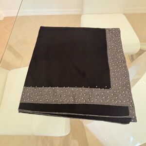 SAACHI Black Studded Women's Wrap